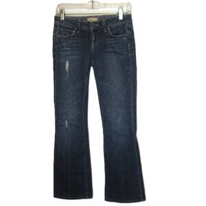 Paige EUC Size 25 x 31 Laurel Canyon Bootcut Boot Cut Jeans Distressed